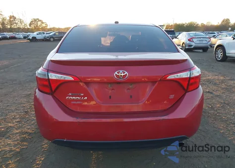 2014 Toyota Corolla S Plus из США, поврежденный, VIN 2T1BURHE8EC079562